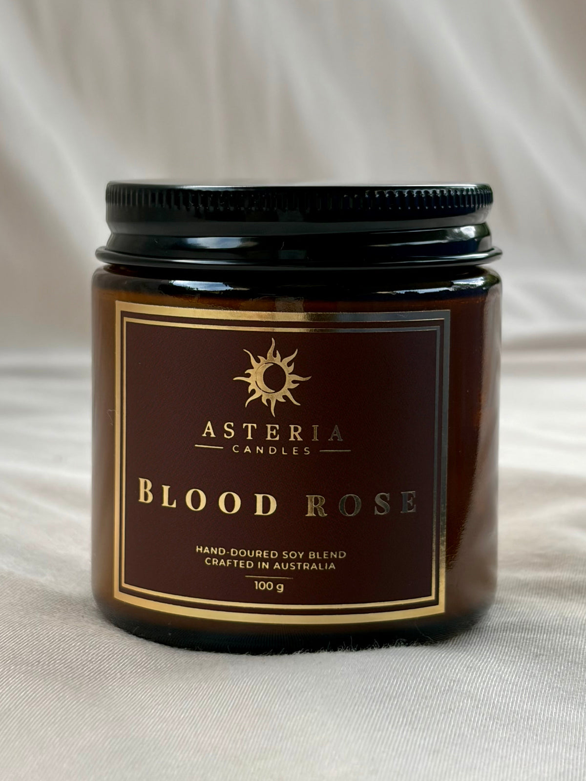 Blood Rose Candle