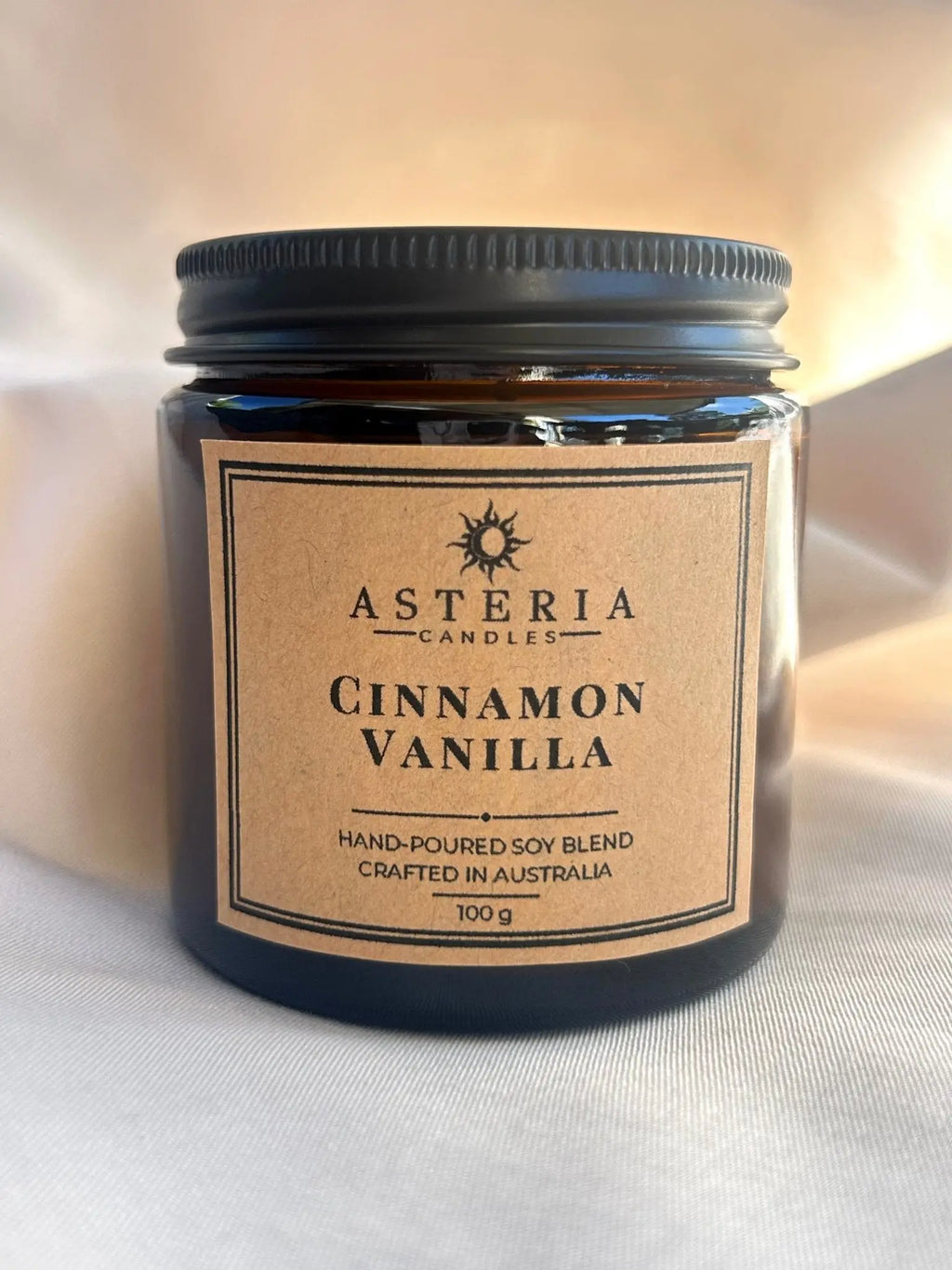 Cinnamon Vanilla Candle - Asteria Candles