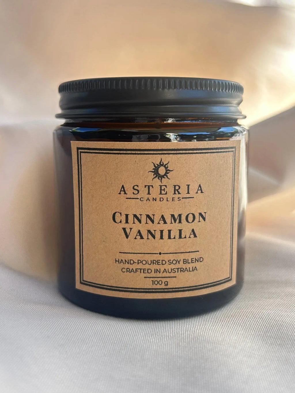 Cinnamon Vanilla Candle - Asteria Candles