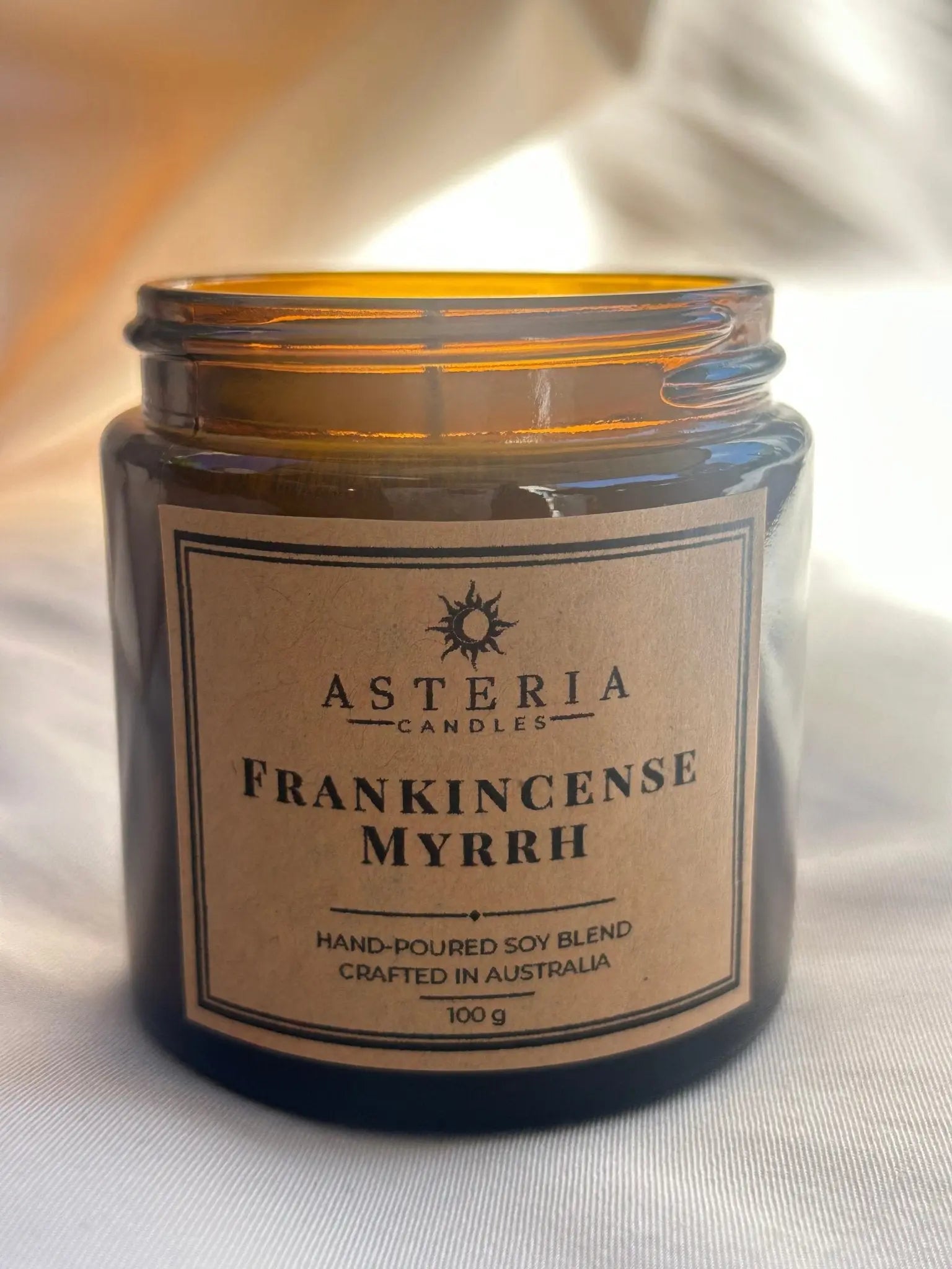 Frankincense Myrhh Candle - Asteria Candles