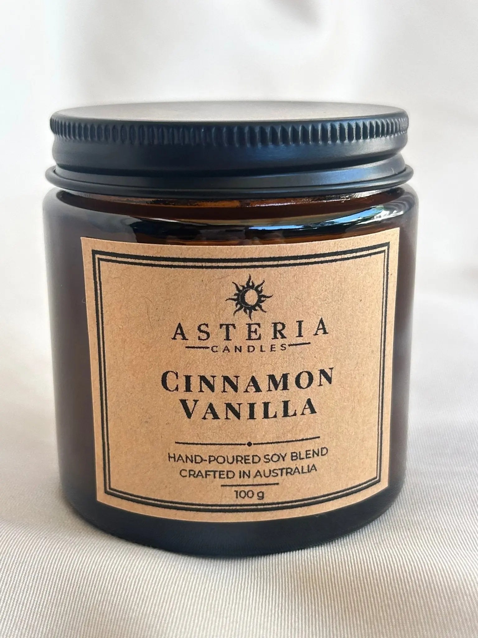 Cinnamon Vanilla Candle - Asteria Candles