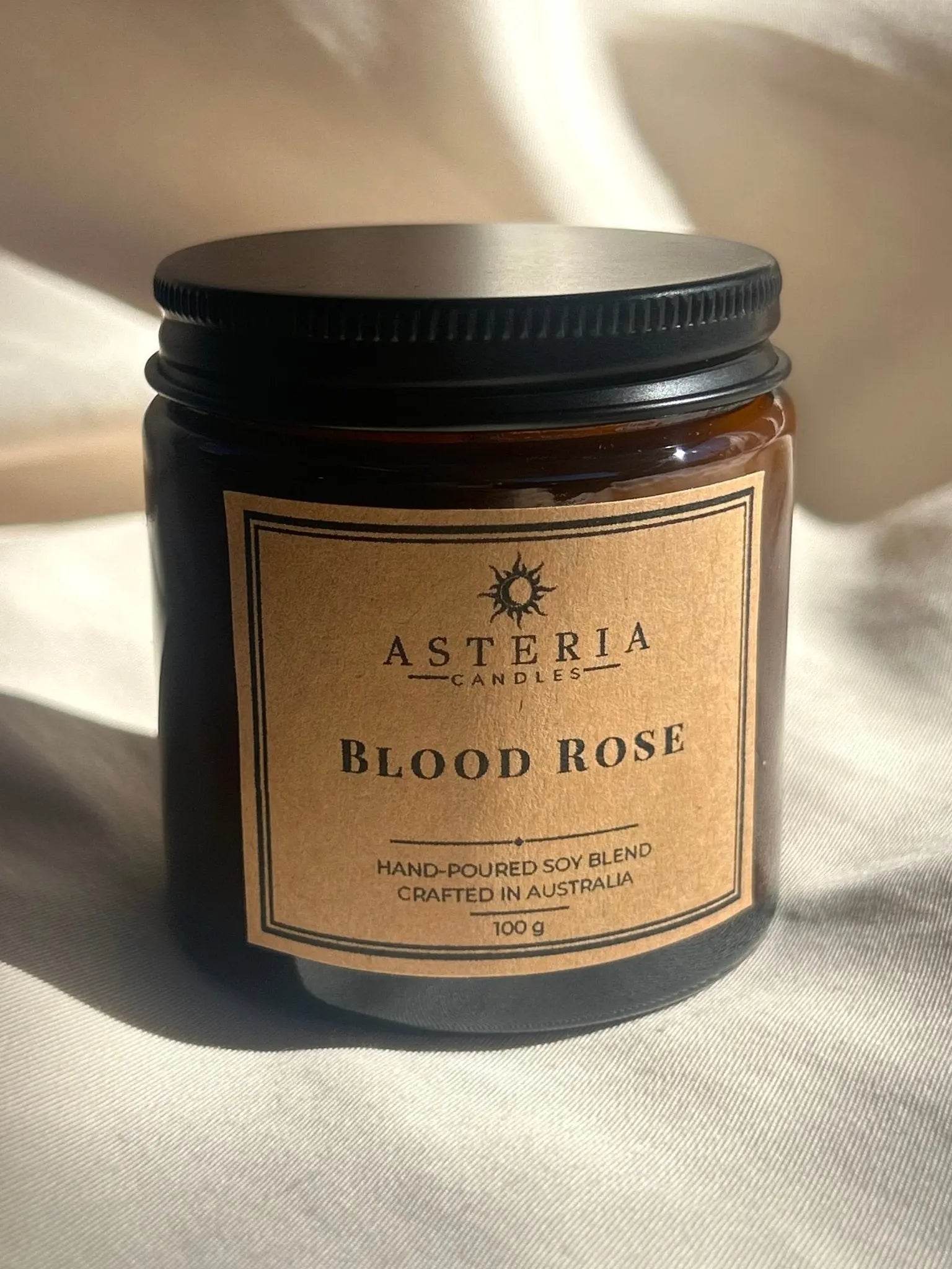 Blood Rose Candle - Asteria Candles