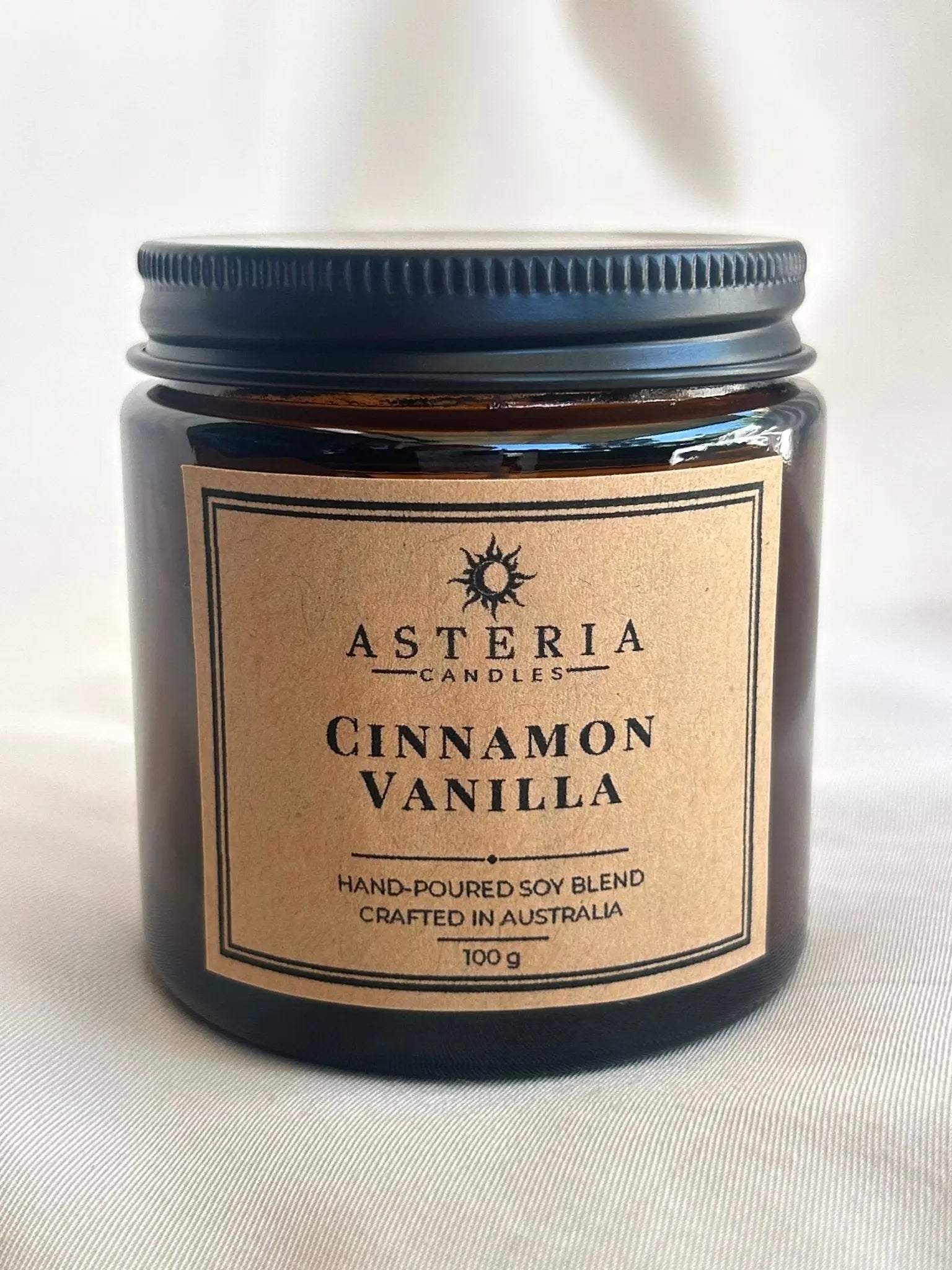 Cinnamon Vanilla Candle - Asteria Candles