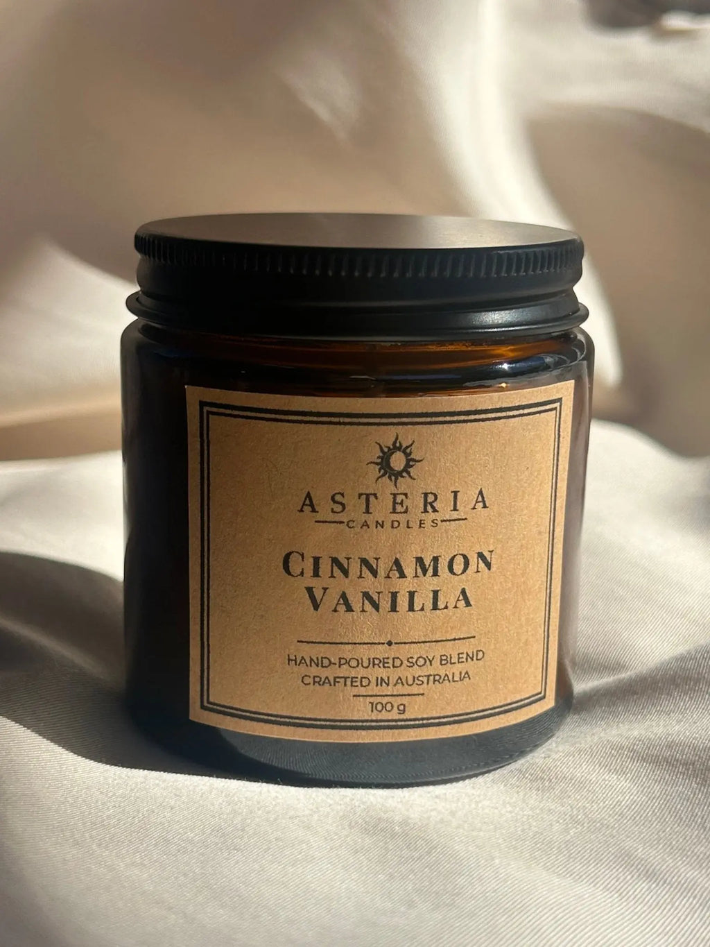Cinnamon Vanilla Candle - Asteria Candles