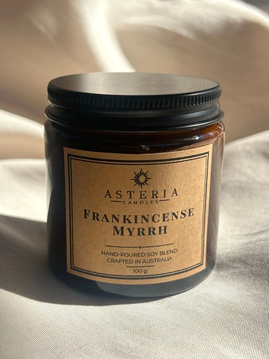 Frankincense Myrhh Candle - Asteria Candles